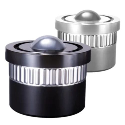 Rodillo esférico para cargas pesadas - 8810 - Omnitrack - de acero inoxidable / con zócalo cilíndrico