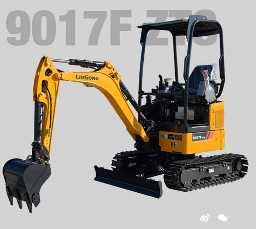 Excavadora intermedia - 9017F ZTS - Guangxi Liugong Machinery Co., Ltd. - con orugas / diésel / compacta