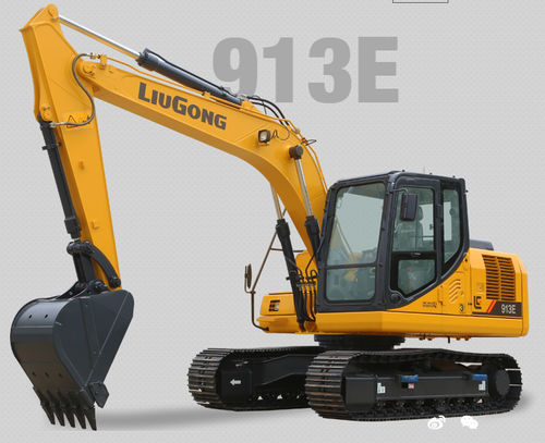 Excavadora intermedia - 913E - Guangxi Liugong Machinery Co., Ltd. - con orugas / diésel / multiusos