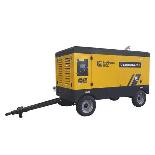 Motocompresor de tornillo - CSH860A-21 - Guangxi Liugong Machinery Co., Ltd. - móvil