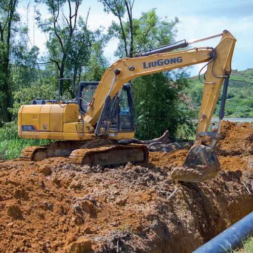 Excavadora intermedia - 915E - Liugong Construction Machinery N.A., LLC - con orugas / Tier 4 final / para obra de construcción