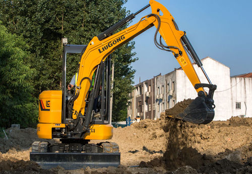 Miniexcavadora - 9035EZTS - Liugong Construction Machinery N.A., LLC - con orugas / diésel