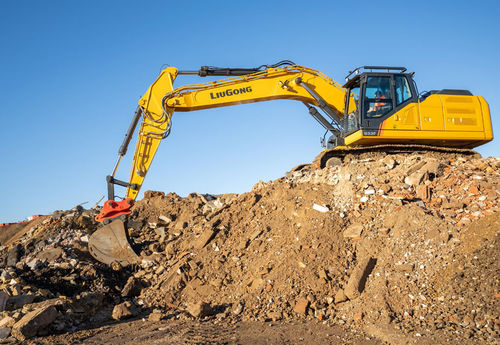Excavadora intermedia - 933F - Liugong Construction Machinery N.A., LLC - con orugas / diésel / para obra de construcción