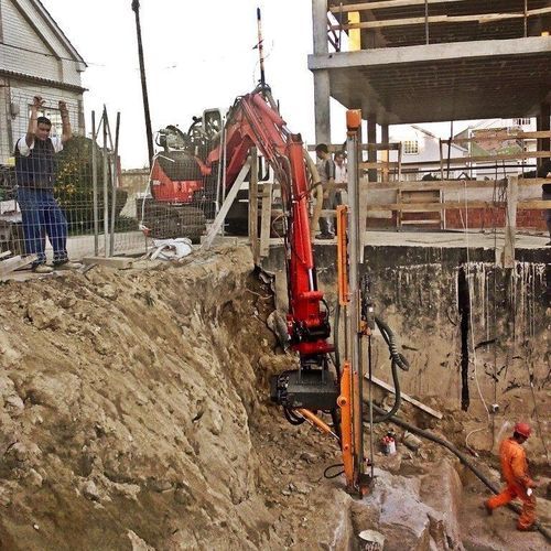 Accesorio de horadar para excavadora - 22A - Junttan Oy - para cimentación