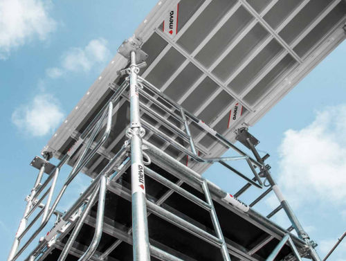 Torre de andamio de fachada - MT 60 - MEVA Schalungs-Systeme - modular