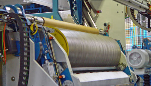 Enrolladora de textil no tejido - M271-01  - Menzel - de tejidos / automática