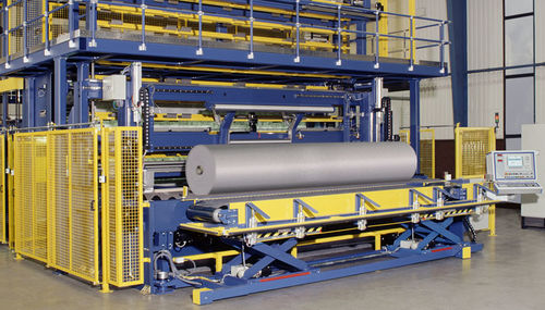 Enrolladora de tejidos - M276-01 - Menzel - de textil no tejido / automática / de proceso