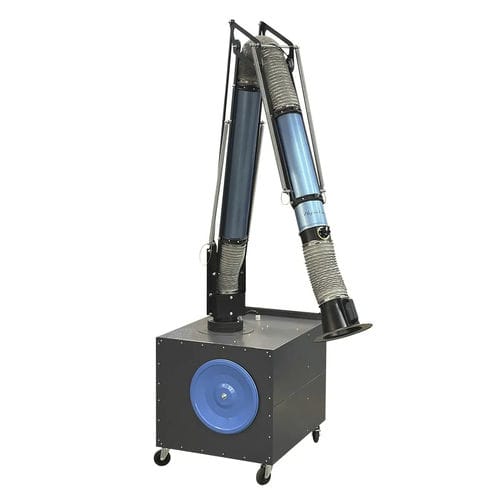 Extractor de humo móvil - ECO DCE series - GGE srl - de pie / de soldadura / de cartucho
