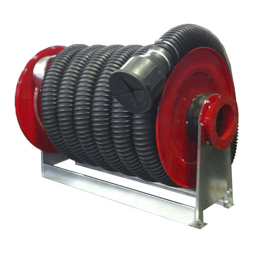 Enrollador para la aspiración de gases de escape - AR series - GGE srl - de tubo / retráctil / para camión