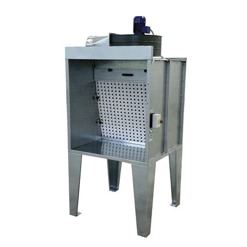 Cabina de pintura abierta - ZINCO SEC HOBBY series - GGE srl - con filtro / automática / compacta
