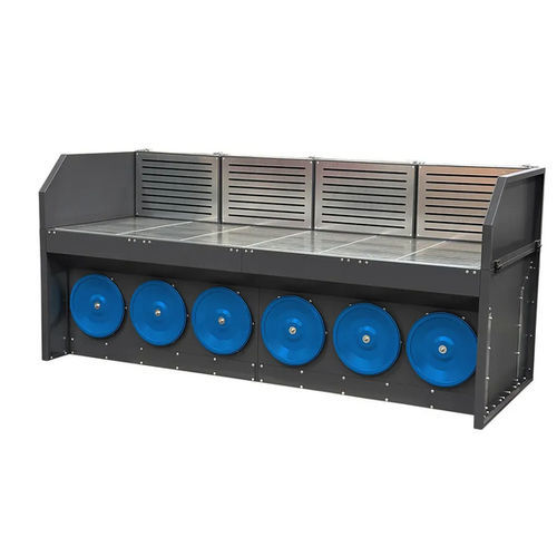 Mesa aspirante apriete para el proceso de amolado - ZBP series - GGE srl - para soldaduras / para el desempolvado / ATEX