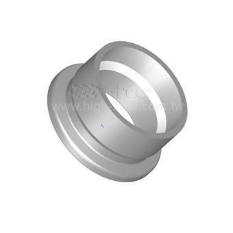 Brida de vacío - KF series - Highlight Technology Corp. - de acero inoxidable / de cuello