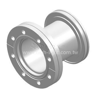 Conexión tubo/brida - CF series - Highlight Technology Corp.