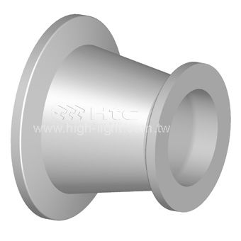 Adaptador hidráulico de reducción - KF-RA series - Highlight Technology Corp. - con brida / de acero inoxidable