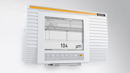 Medidor de espesores de revestimiento - HELMUT FISCHER GMBH - INSTITUT FÜR ELEKTRONIK UND - estacionario / con calibración automática / en línea