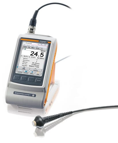 Conductímetro portátil - SIGMASCOPE® SMP350 - HELMUT FISCHER GMBH - INSTITUT FÜR ELEKTRONIK UND - de metales no ferrosos