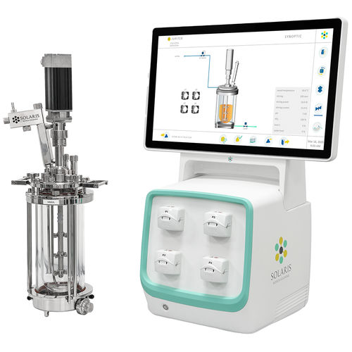 Biorreactor/fermentador de laboratorio - JUPITER  - Solaris Biotech by Donaldson - desechable / de síntesis paralela / de mesa