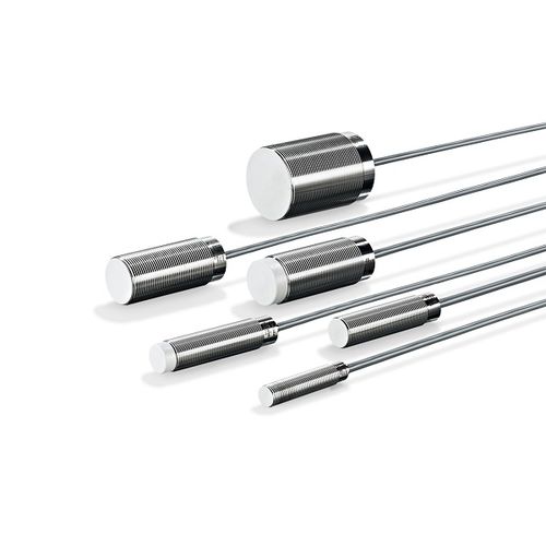 Sensor de proximidad de alta temperatura - II59, IG6, I95045, IF6074 series - ifm electronic - inductivo / cilíndrico / roscado