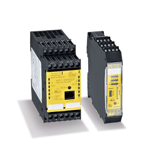 Monitor de seguridad en riel DIN - AC0, E7053S series - ifm electronic