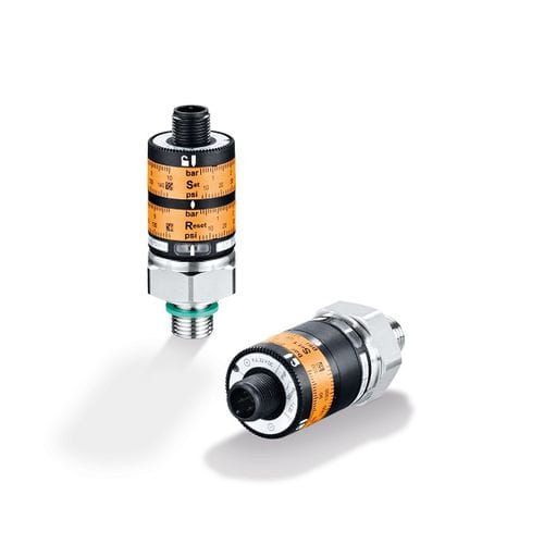 Sensor de presión relativa - PK series - ifm electronic - de membrana / roscado / para gas