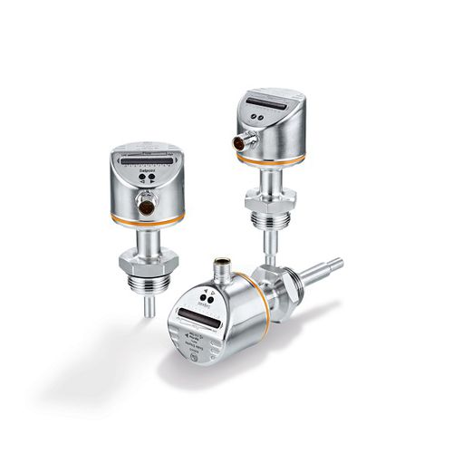 Sensor de caudal volumétrico - SI6 series - ifm electronic - para líquido / de gas / para aplicaciones higiénicas