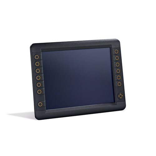 HMI de vigilancia - CR1200, CR1201 - ifm electronic - con pantalla táctil / con teclado / empotrable