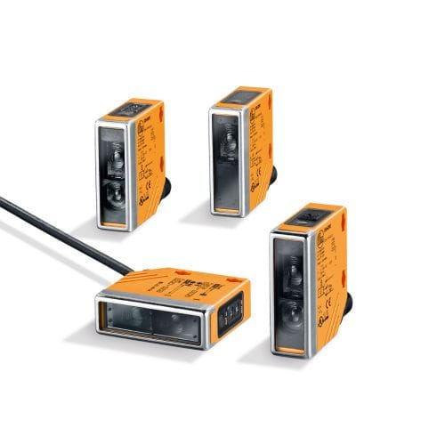 Sensor fotoeléctrico con supresión de fondo - O5 series  - ifm electronic - de reflexión directa / retrorreflector / de tipo barrera