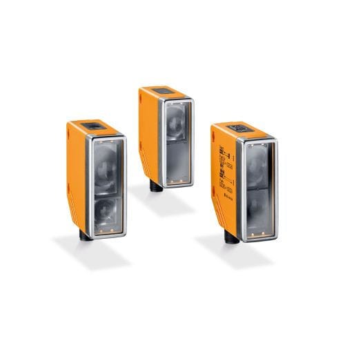 Sensor fotoeléctrico con supresión de fondo - O4 series  - ifm electronic - de reflexión directa / retrorreflector / de tipo barrera