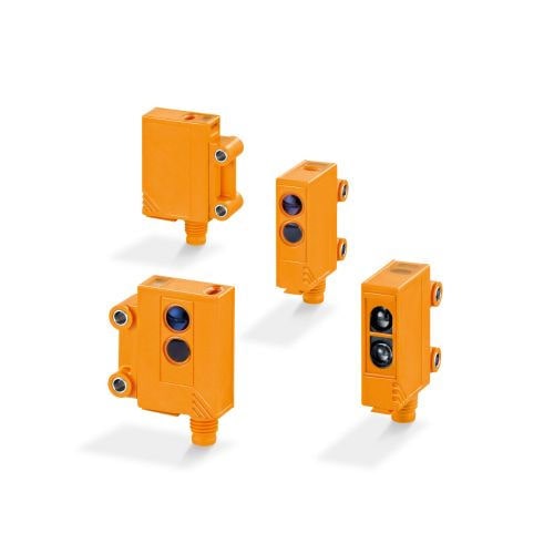 Sensor fotoeléctrico con supresión de fondo - OJ5 series - ifm electronic - de reflexión directa / retrorreflector / de tipo barrera