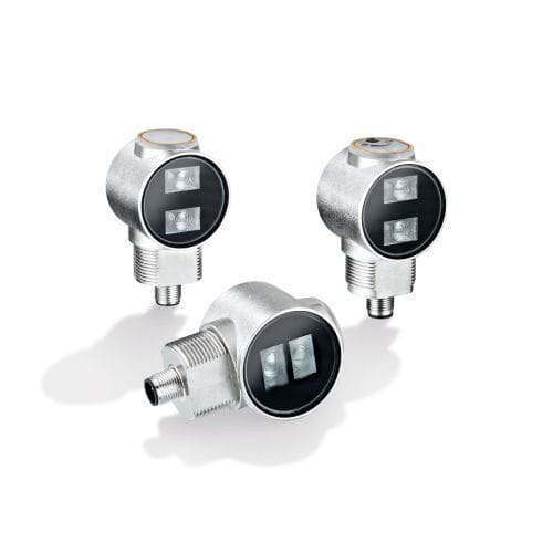 Sensor fotoeléctrico con supresión de fondo - OIH28, OIP28 series - ifm electronic - de reflexión directa / retrorreflector / de cubo