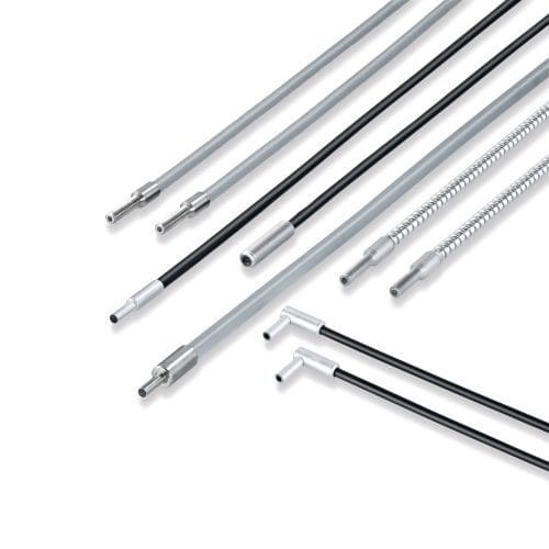Cable óptico con capa de plástico - E2 series - ifm electronic - multimodo