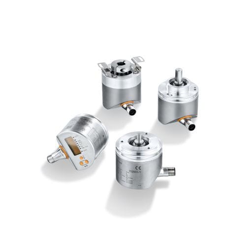 Encoder rotativo incremental - RxP5 series - ifm electronic - con eje macizo / de eje hueco / con brida sincro