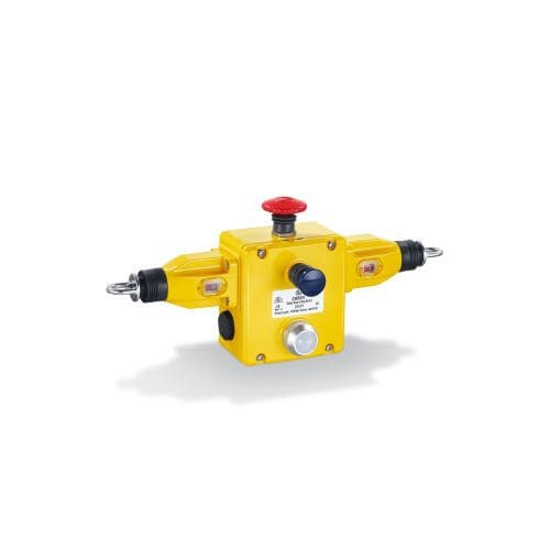 Interruptor de parada de emergencia - ZB00xx series - ifm electronic - con control por cable / reforzado / para entorno difícil