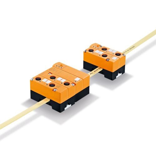 Módulo E/S digital - AC25, AC00 series - ifm electronic - analógico / 4 entradas digitales / con 4 entradas analógicas