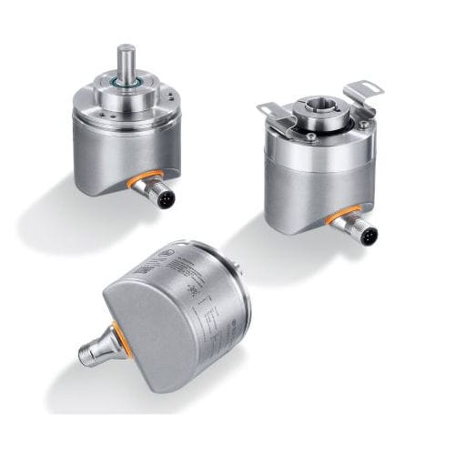 Encoder rotativo incremental - RU3110, RV3110, RO3110 - ifm electronic - con eje macizo / de eje hueco / con brida sincro