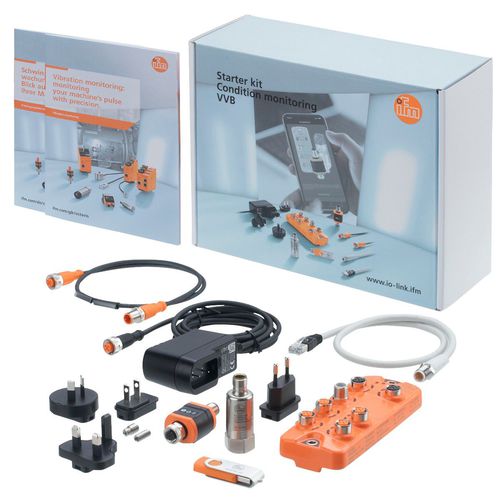 Kit de arranque IO-Link - ZZ0809 - ifm electronic - para medición de vibraciones