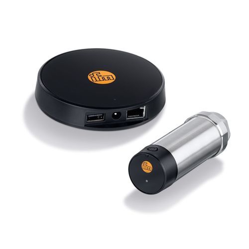 Sensor de vibración alimentado por batería - VWV001 - ifm electronic - para el mantenimiento condicional de máquinas / inalámbrico / de radiocomunicación