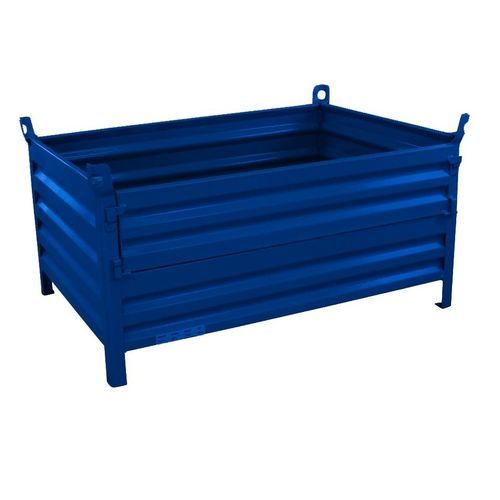 Caja-palé de chapa - Schneider - de transporte / para carretilla elevadora / apilable