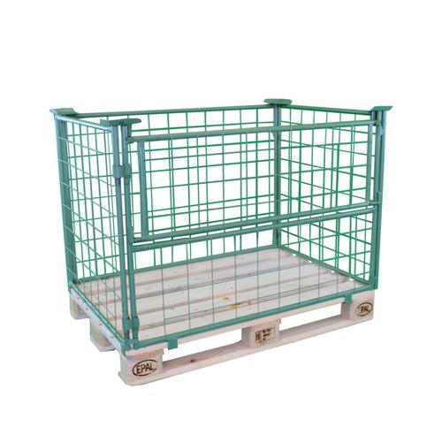 Caja-palé enrejada - VUA0002 - Schneider - para almacenamiento / apilable / Euro