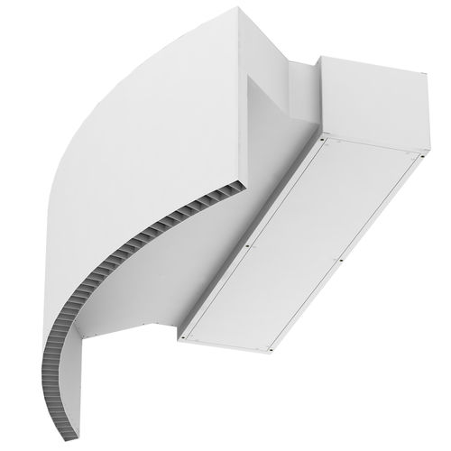 Cortina de aire ambiante - Rotowind - AIRTÈCNICS - horizontal / para puertas giratorias / con calor eléctrico