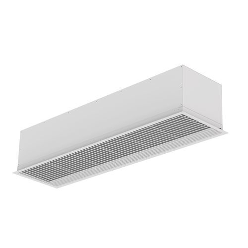 Cortina de aire ambiante - CR EC series - AIRTÈCNICS - horizontal / para montaje en techo / compacta