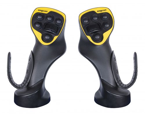 Joystick con botones - MIG2 - engcon Nordic AB
