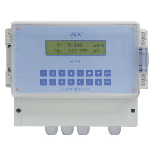 Caudalímetro por ultrasonidos - AUF751  - ALIA GROUP INC - volumétrico / clamp-on / para instalación en pared