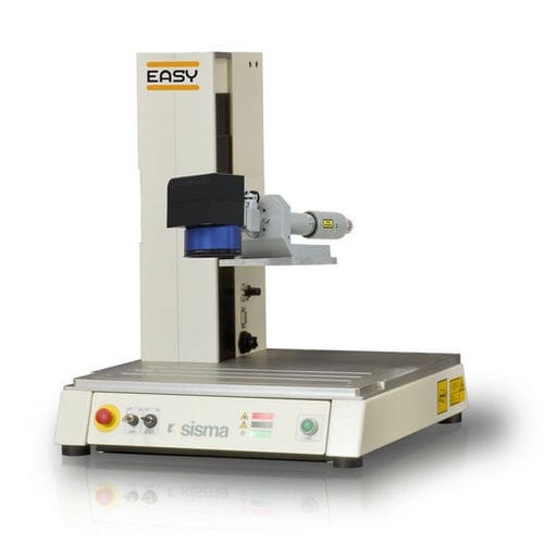 Máquina de marcado láser de fibra - EASY Open - SISMA SPA - de mesa / compacta / para la industria