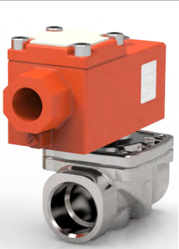 Electroválvula servo asistido - A178 - ACL S.r.l. - de 2 vías / NC / para agua caliente