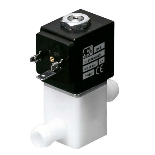 Electroválvula de control directo - 161 - ACL S.r.l. - de 2 vías / NC / para productos químicos