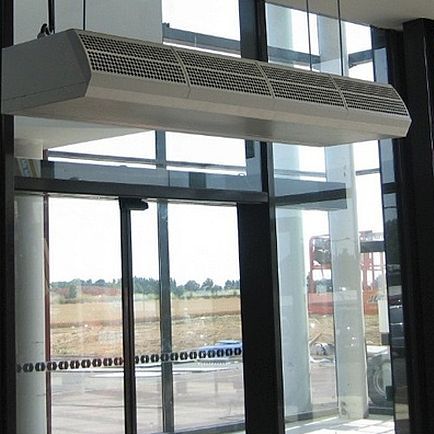 Cortina de aire ambiante - INVISIDOR CITY - Biddle - de pared / comercial / de interior