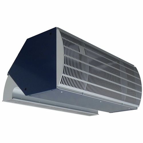 Cortina de aire ambiante - INDAC2 - Biddle - horizontal / para puerta industrial / de interior