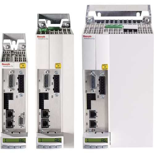 Convertidor de potencia - HCS01.1E-W0006-A-02-B-ET-EC-NN-L4-NN-FW - Bosch Rexroth - Electric Drives and Controls - Ethernet / EtherCAT / PROFIBUS DP