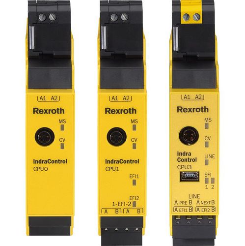 Módulo de interfaz bus - SafeLogic SLc - Bosch Rexroth - Electric Drives and Controls - SERCOS / industrial / en riel DIN
